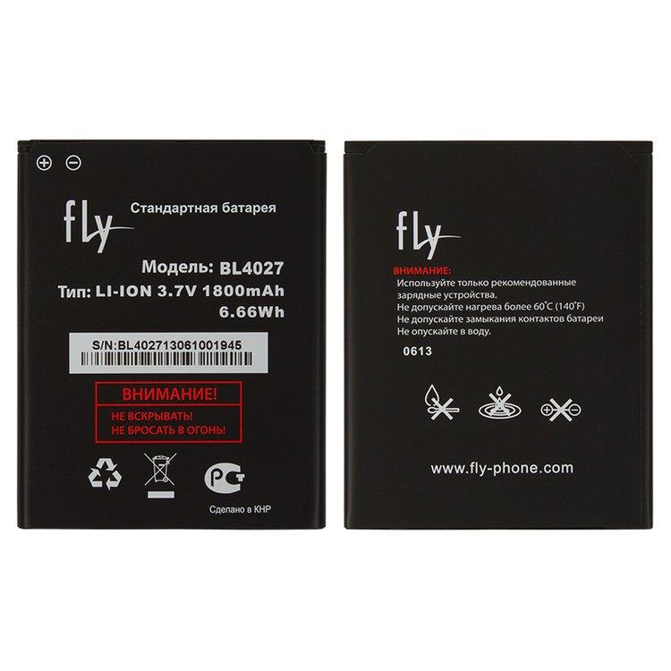 Аккумулятор bl6421 fly