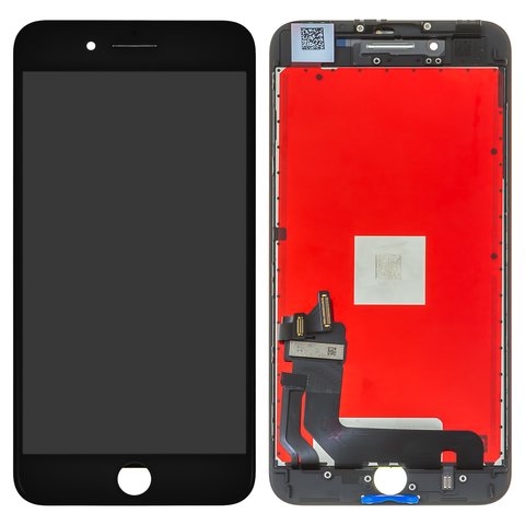 Дисплей для Apple iPhone 8 Plus, чорний, з рамкою, Original PRC 