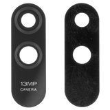 Стекло камеры для Xiaomi Redmi 9A, Redmi 9AT, черное, M2006C3LG, M2006C3LI, M2006C3LC