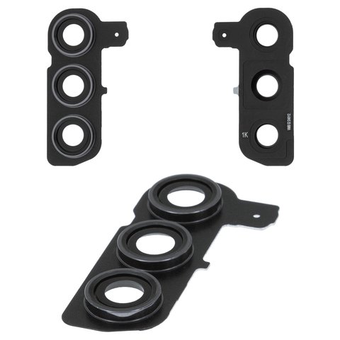 Стекло камеры для Samsung S921 Galaxy S24, черное, с рамкой