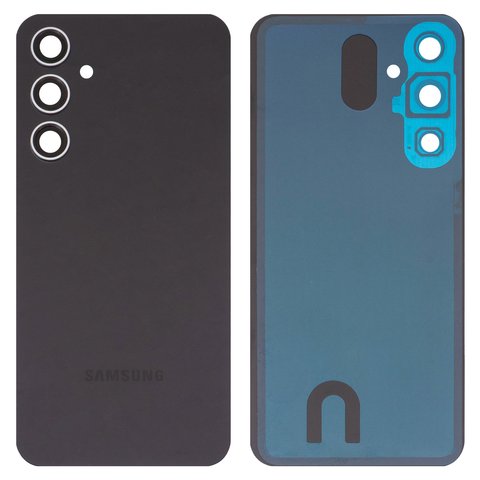 Задня панель корпуса для Samsung S711 Galaxy S23 FE, сіра, із склом камери, graphite