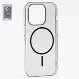 Чохол Fully-PC MagSafe для iPhone 14 Pro, прозорий, безбарвний, магнітний, пластик