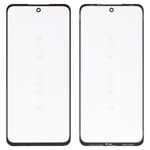Скло корпуса G+OCA PRO для Realme 11 5G, C55; Oppo A58 4G, A98 5G, з ОСА плівкою, чорне
