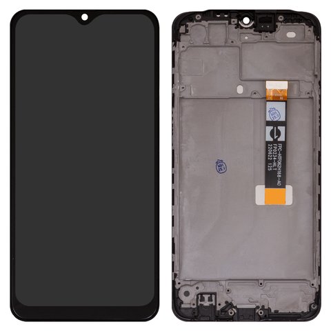 Дисплей для Oppo A12, A12s, A5s, черный, с рамкой, High Copy, c черным шлейфом, CPH1909, CPH1920, CPH1912, CPH2083, CPH2077, FPC HTF062H111 A0