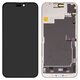 Дисплей для iPhone 15 Pro Max, черный, с рамкой, High Copy, без ошибки, (OLED), DD-OLED OEM soft, 120Hz, diagnosable