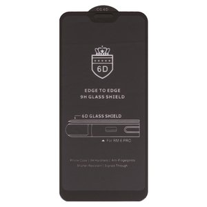 Захисне скло ESD 6D для Xiaomi Mi A2 Lite, Redmi 6 Pro, сумісне з чохлом, Anti Static, без упаковки , чорний