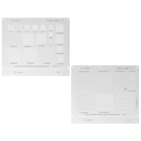 BGA трафарет 2UUL BG02, універсальний, 2 шт.
