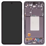 Дисплей для Samsung S721 Galaxy S24 FE, чорний, з рамкою, Original (PRC)