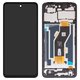 Дисплей для Tecno Spark 20C (BG7), черный, с рамкой, High Copy, FPC6615