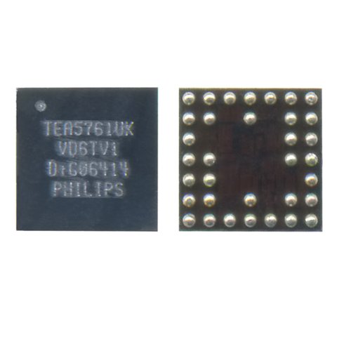 Microchip controlador de radio TEA5760 4373489 34 pin puede usarse con Nokia 2626, 3110c, 3120c, 3250, 3500, 6030, 6085, 6086, 6101, 6212c, 6233, 6300, 7260, 7270, 7500, 8600, N95 2Gb, N95 8Gb
