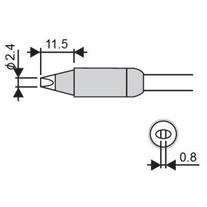 Паяльное жало Goot RX 85HSRT 2.4D