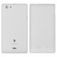 Housing Back Cover compatible with Sony ST23i Xperia Miro, (white)