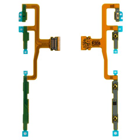 Cable flex puede usarse con Sony C6502 L35h Xperia ZL, C6503 L35i Xperia ZL, C6506 Xperia ZL, del botón de encendido, de botones laterales, con componentes