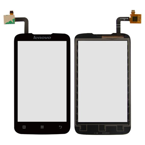 Touchscreen compatible with Lenovo A316i, black 