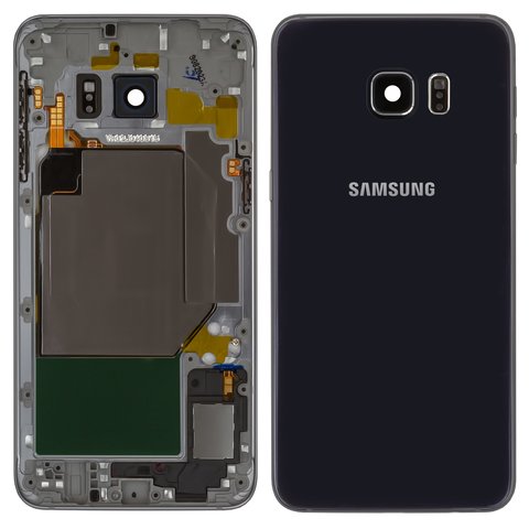 Корпус для Samsung G928 Galaxy S6 EDGE Plus, синий