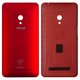 Housing Back Cover compatible with Asus ZenFone 5 (A501CG), (red, with side button)