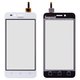 Touchscreen compatible with Huawei Y3 II, (LTE version, white)