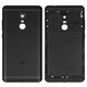 Housing Back Cover compatible with Xiaomi Redmi Note 4X, (black, with side button, Original (PRC), MediaTek 4/64GB)