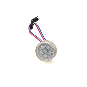 Round LED Module Kit full color, 6 SMD5050 LEDs, 38 mm, IP67, 20 pcs. 