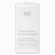 Tempered Glass Screen Protector All Spares compatible with Xiaomi Redmi 5, (0,26 mm 9H, 5D Full Glue, white, the layer of glue is applied to the entire surface of the glass, MDG1, MDI1)