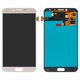 LCD compatible with Samsung J400 Galaxy J4 (2018), (golden, without frame, High Copy, (OLED))