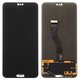LCD compatible with Huawei P20 Pro, (black, without frame, original (change glass) , CLT-L29/CLT-L09)