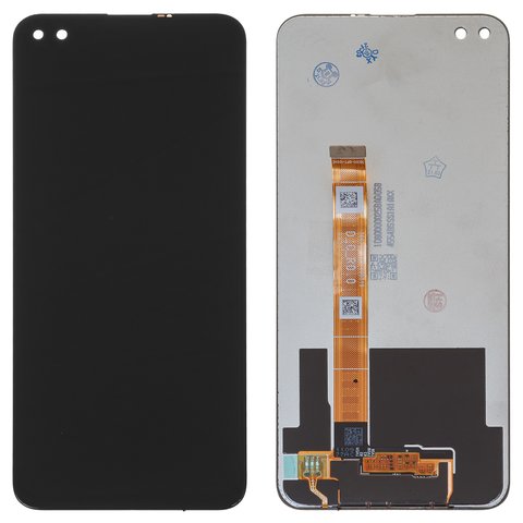 LCD compatible with Realme 6 Pro, black, without frame, original change glass  , RMX2061, RMX2063, 36672C 1051000011 