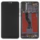 Дисплей для Huawei P20 Pro, черный, с рамкой, High Copy, (OLED), CLT-L29/CLT-L09