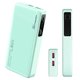 Power bank Konfulon A25Q, 20000 мАч, 65 Вт, мятный, Power Delivery (PD), pass-through charging
