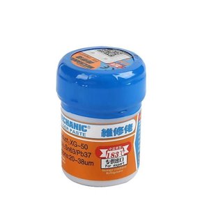 BGA Paste Mechanic XG50, Sn 63%, Pb 37%, 183 °C, 35 g 