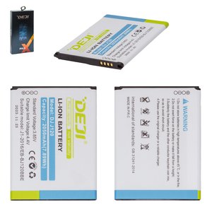 Battery Deji EB BJ120CBE compatible with Samsung J120 Galaxy J1 2016 , Li ion, 3.85 V, 2050 mAh 