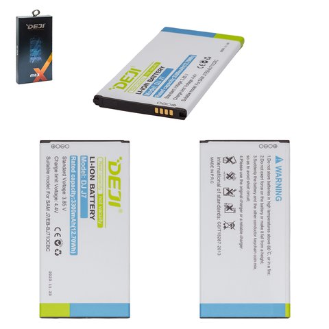 Batería Deji EB BJ710CBE puede usarse con Samsung J710F Galaxy J7 2016 , J710FN Galaxy J7 2016 , J710H Galaxy J7 2016 , Li ion, 3.85 V, 3300 mAh