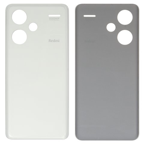 Housing Back Cover compatible with Xiaomi Redmi Note 13 Pro Plus, white, moonlight white Fushion White  