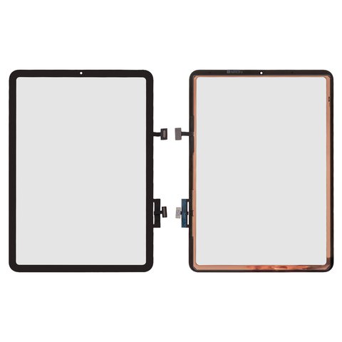 Сенсорный экран для iPad Air 2020 10.9", черный, Original PRC , #A2324 A2072 A225 A2316