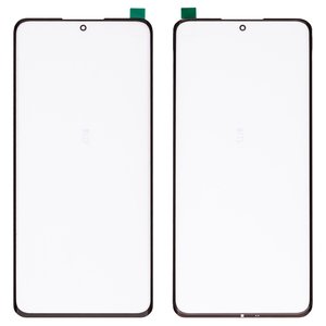 Стекло корпуса G+OCA PRO для Xiaomi 12 Pro, с OCA пленкой, черное