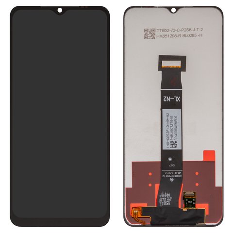 Дисплей для Xiaomi Redmi A1, Redmi A2, черный, без рамки, Сopy