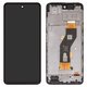 Pantalla LCD puede usarse con Infinix Hot 40i (X6528B), negro, con marco, High Copy, FPC6615-1
