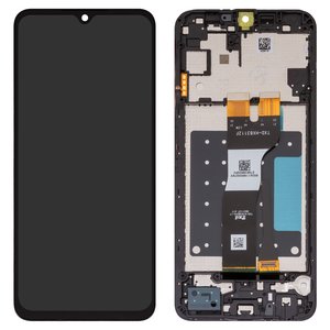 Pantalla LCD puede usarse con Samsung A057 Galaxy A05s, negro, con marco, original vidrio reemplazado 