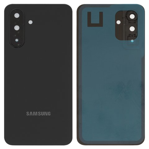 Housing Back Cover compatible with Samsung A266 Galaxy A26, black, with camera lens, black 