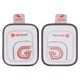 Housing Glass G+OCA PRO compatible with Apple Watch 7 41mm, Watch 8 41mm, Watch 9 41mm, (with OCA film, black)