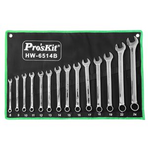 Набор гаечных ключей Pro'sKit HW 6514B