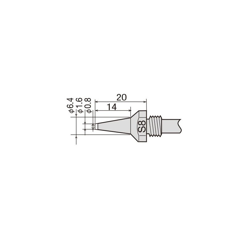 Desoldering Tip Goot Tp 100n S8 Gsmserver