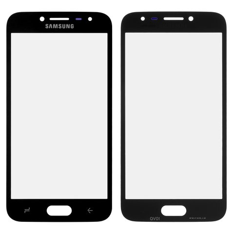 Housing Glass compatible with Samsung J250F Galaxy J2 2018 , black 