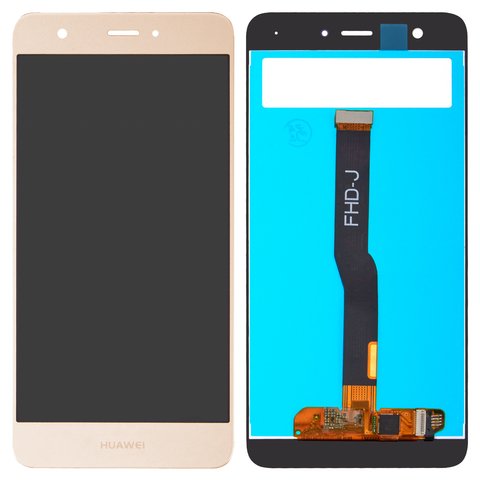LCD compatible with Huawei Nova, golden, type 2 , without frame, High Copy, with IC, CAN L11  #BS050FHM E00 6904 MFPC R IC:S3320A