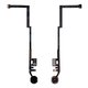 Flat Cable compatible with iPad 9.7 (2017), iPad 9.7 2018 (iPad 6), (Home button, black, without fingerprint recognition (without Touch ID), HC, 5th Gen, A1822/A1823/A1893/A1894)