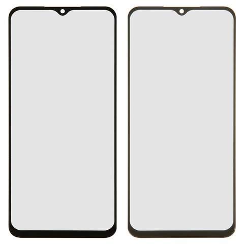 Housing Glass compatible with Samsung A235 Galaxy A23, black