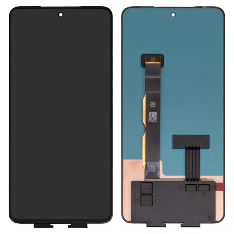 LCD compatible with Motorola Moto G84, black, without frame, Original PRC , XT2347