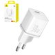 Mains Charger Baseus GaN5S, (30 W, Fast Charge, white, 1 output) #P10162504213-00