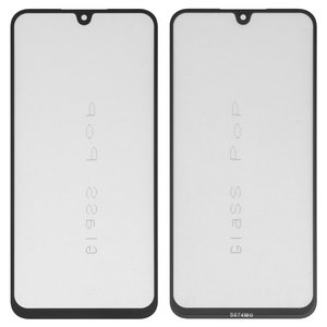 Housing Glass G+OCA PRO compatible with Samsung A165 Galaxy A16, A166 Galaxy A16 5G, A266 Galaxy A26, M166 Galaxy M16, with OCA film, black 