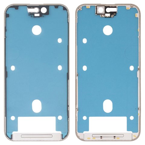 LCD Binding Frame compatible with iPhone 15 Pro, black, Original PRC  